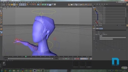 C4D電腦三維動畫設計 從入門到創意實踐